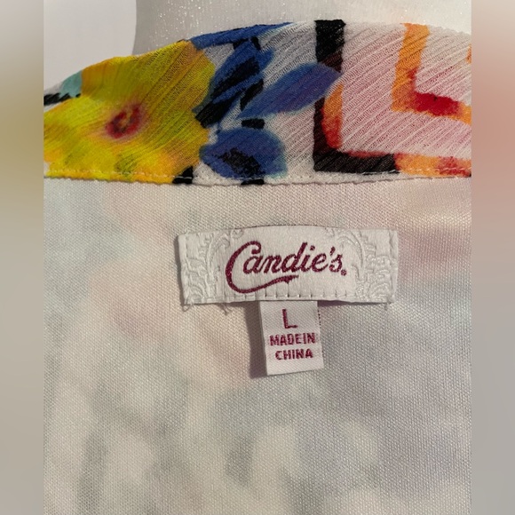 Vintage Candie's Chevron Midi Dress - Picture 4 of 6